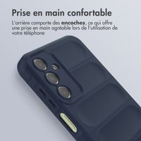 imoshion Coque arrière EasyGrip Samsung Galaxy A15 (5G/4G) - Bleu foncé