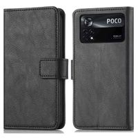 imoshion Étui de télephone portefeuille Xiaomi Poco X4 Pro 5G - Noir