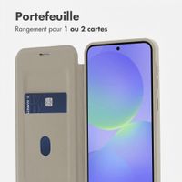 imoshion Bookcase transparente avec MagSafe Samsung Galaxy A37 (5G) - Beige