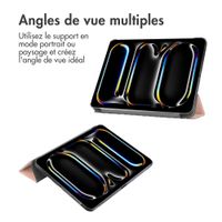 imoshion Coque tablette Trifold Apple iPad Pro 11 (2024) M4 - Rose Doré