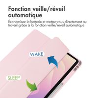 imoshion Coque tablette rigide Trifold Samsung Galaxy Tab S11 - Rose