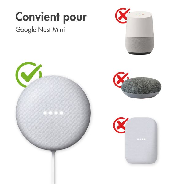 imoshion Support Google Nest Mini - Blanc