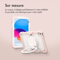 imoshion Coque tablette kidsproof Rugged Apple iPad 11 (2025) 11 pouces A16 / iPad 10 (2022) 10.9 pouces - Rose clair