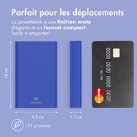 imoshion Ultra Series Batterie externe 10.000 mAh - Bleu Cobalt