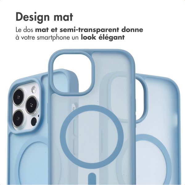 imoshion Coque Color Guard avec MagSafe iPhone 13 Pro - Bleu clair