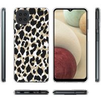 imoshion Coque Design Samsung Galaxy A12 - Golden Leopard