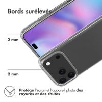 Accezz Coque Xtreme Impact Apple iPhone 17 Pro Max - Transparent