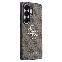 Guess Coque 4G Metal Logo Backcover Samsung Galaxy S26 Ultra - Marron