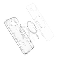 Spigen Coque Ultra Hybrid MagSafe Google Pixel 10a - Clear Graphite