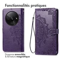 imoshion Etui de télephone Mandala Xiaomi Redmi A3 - Violet