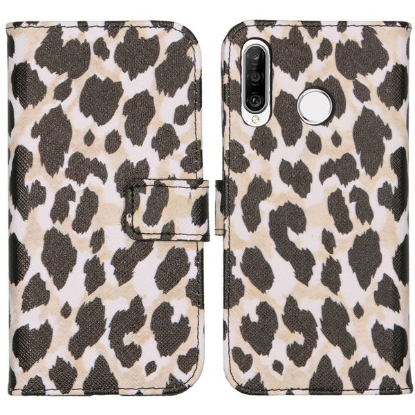 imoshion Coque silicone design Huawei P30 Lite - Golden Leopard