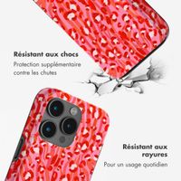 Selencia Coque arrière Vivid Tough avec MagSafe iPhone 15 Pro Max - Wild Spots Lipstick