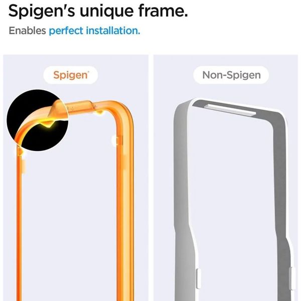Spigen Protection d'écran en verre trempé GLAStR EZ Fit + Applicator 2-pack Samsung Galaxy A54 (5G)