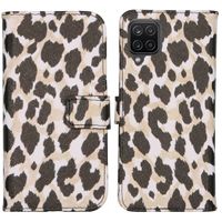 imoshion Coque silicone design Galaxy A12 - Golden Leopard