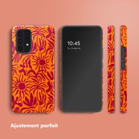 Selencia Coque arrière Vivid Samsung Galaxy A53 - Tropical Vibes Apricot