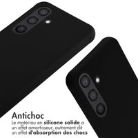 imoshion Coque en silicone avec cordon Samsung Galaxy S24 - Noir