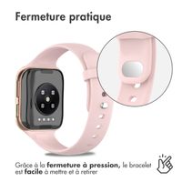 imoshion Bracelet en silicone Oppo Watch 41 mm - Rose