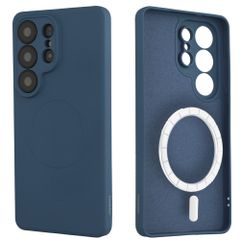 imoshion Coque Couleur avec MagSafe Samsung Galaxy S26 Ultra - Bleu foncé