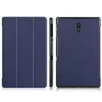 imoshion Coque tablette Trifold Samsung Galaxy Tab A 10.5 (2018) - Bleu foncé