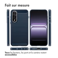 imoshion Coque Brushed OnePlus Nord 5 - Bleu foncé