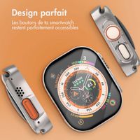 imoshion Coque rigide à couverture complète Apple Watch Ultra / Ultra 2 / Ultra 3 - 49 mm - Titanium