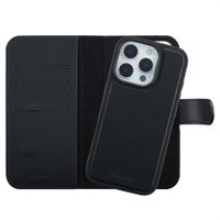 Selencia Étui portefeuille amovible Olyn avec MagSafe Apple iPhone 16 Pro - Noir