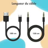 imoshion Casque sans fil pour enfants Unicorn LED Light - Limiteur de décibels - Avec câble AUX - Soft Blue / Yellow