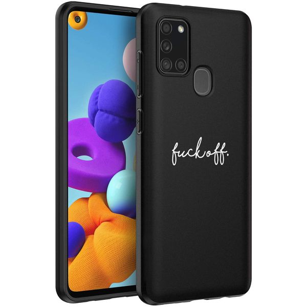 imoshion Coque Design Samsung Galaxy A21s - Fuck Off