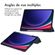 imoshion Coque tablette rigide Trifold Samsung Galaxy Tab S10 Plus / Tab S9 Plus / Tab S9 Plus FE 12.4 pouces - Bleu foncé