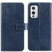 imoshion Étui de téléphone portefeuille Luxe OnePlus 9 - Bleu foncé