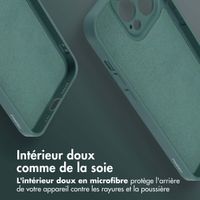 imoshion Coque Couleur avec MagSafe Apple iPhone 13 Pro - Vert foncé