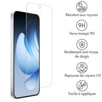 Accezz Protection d'écran en verre trempé Oppo Reno 13