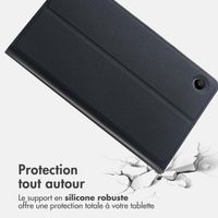 Accezz Coque tablette Classic Samsung Galaxy Tab A9 8.7 pouces - Noir