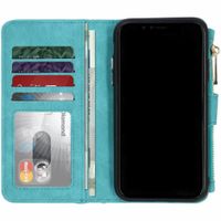 Porte-monnaie de luxe iPhone Xr - Turquoise