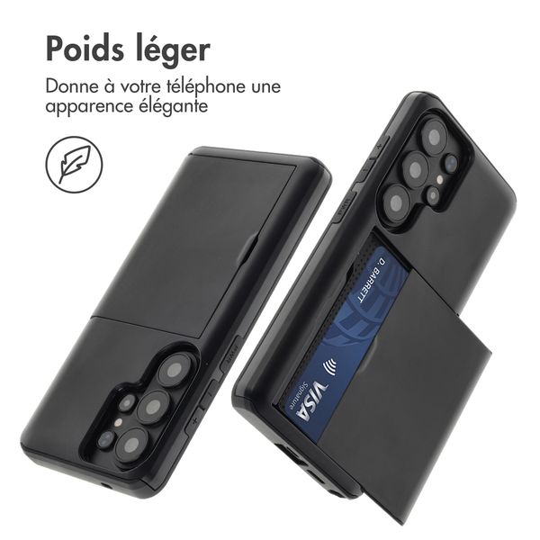 imoshion Coque arrière avec porte-cartes Samsung Galaxy S26 Ultra - Noir