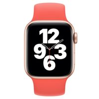 Apple Bracelet Boucle unique Apple Watch Series 1 á 9 / SE (38/40/41 mm) | Series 10 (42 mm) - Taille 3 - Pink Citrus