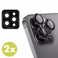 imoshion ﻿Lot de 2 protections d'objectif de caméra Apple iPhone 13 Pro / 13 Pro Max - Noir