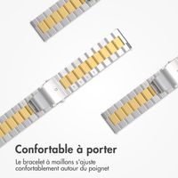 imoshion Bracelet en acier  - Connexion universelle 22 mm - Argent et Or