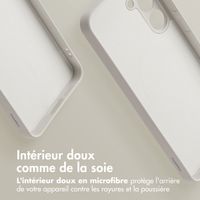 imoshion Coque Couleur avec MagSafe Samsung Galaxy S24 FE - Beige