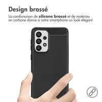 imoshion Coque Brushed Samsung Galaxy A33 - Noir