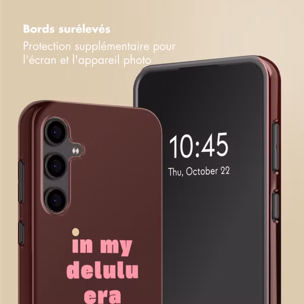 Selencia Coque arrière Vivid Samsung Galaxy S24 FE - Delulu