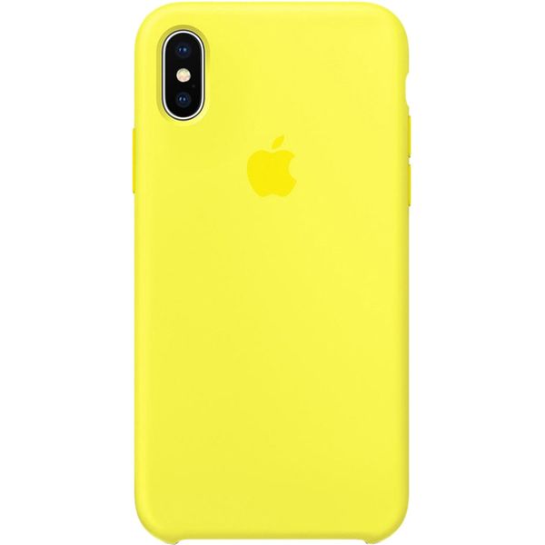 Apple Coque en silicone iPhone X - Flash