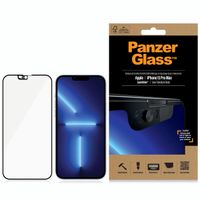 PanzerGlass Protection d'écran en verre trempé CamSlider™ Case Friendly Apple iPhone 13 Pro Max - Noir