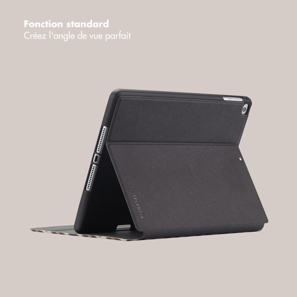 Selencia Coque tablette Vivid Apple iPad 6 (2018) 9.7 pouces / iPad 5 (2017) 9.7 pouces - Wild Leo