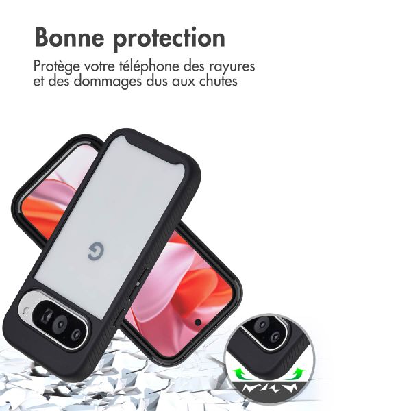 imoshion Coque 360° Full Protective Google Pixel 9 / 9 Pro / 10 / 10 Pro - Noir