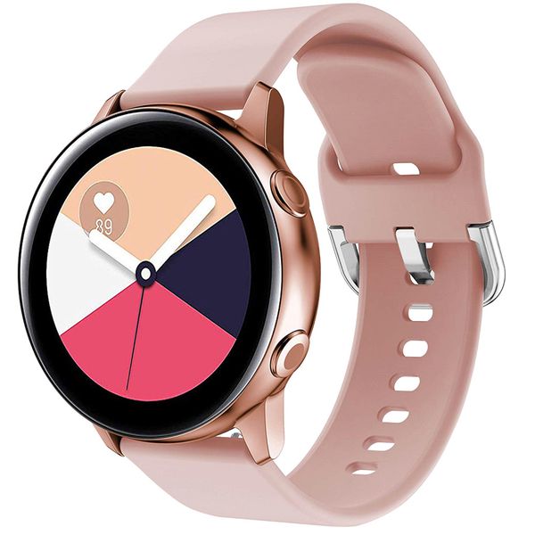 imoshion Bracelet silicone le Galaxy Watch 40/42mm / Active 2 42/44mm - Rose