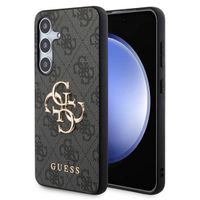 Guess Coque 4G Metal Logo Backcover Samsung Galaxy S24 Plus - Noir