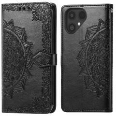 imoshion Etui de télephone Mandala Fairphone 6 - Noir