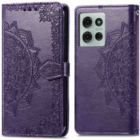 imoshion Etui de téléphone portefeuille Mandala Motorola Moto G75 5G - Violet