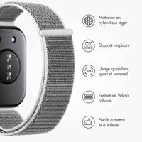 imoshion Bracelet en nylon Huawei Watch Fit 4 / 4 Pro - Seashell
